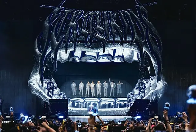 Ｓｔｒａｙ　Ｋｉｄｓのワールドツアー（所属事務所提供）＝（聯合ニュース）≪転載・転用禁止≫