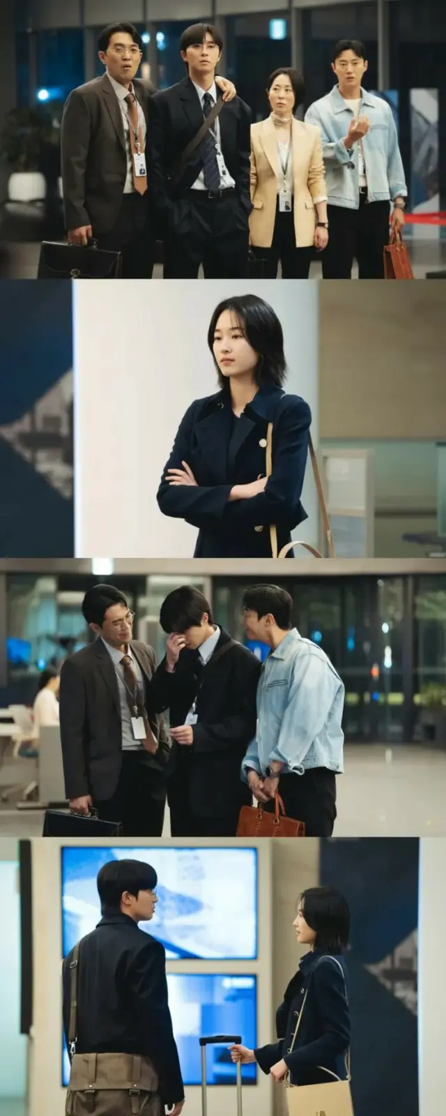 ウォン・ジアン、パク・ソジュンの職場を訪ねて同居を告白（明日はきっと）