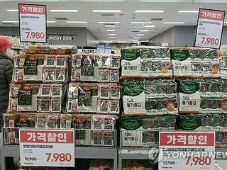 韓国「味付けのり」米関税ゼロに　輸出拡大に弾み