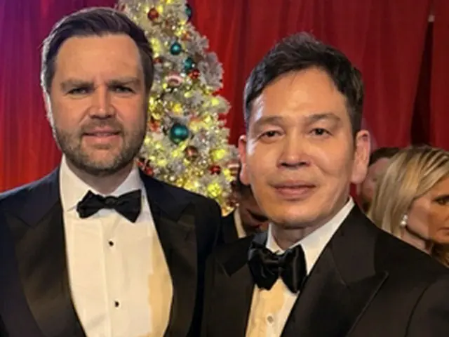 韓国新世界会長　米副大統領らと交流深める