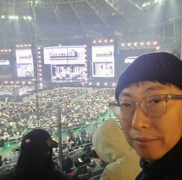 パク・ミョンス、G-DRAGON（BIGBANG）コンサート観覧認証ショット公開…相変わらずのG-DRAGON推し