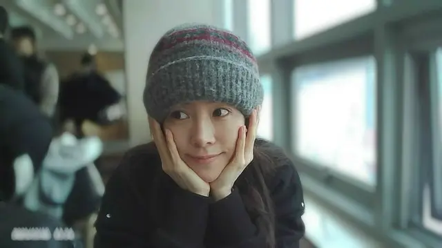 女優ハン・ジミン、かわいい甥っ子たちとスキー場デート…上の甥っ子はもう身長180cm 01