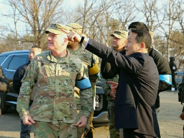 国連軍司令部　韓国国家安保室高官のＤＭＺ立ち入りを許可