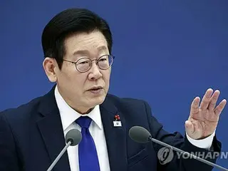 李大統領支持率　小幅下落の５５％＝業務報告の生中継は好評