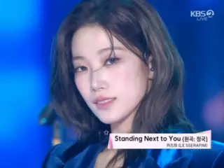 【2025 KBS歌謡祭】カズハ、スーツ姿で「BTS」JUNG KOOKに変身…カバーステージを披露