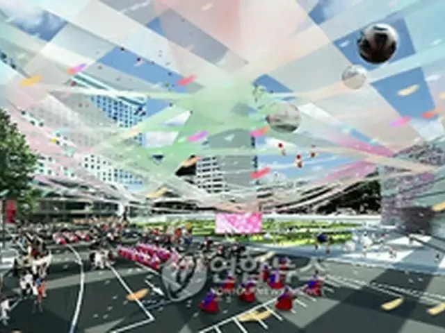 「5月の宮」イメージ図＝31日、ソウル（聯合ニュース）