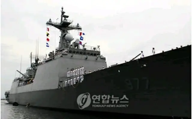 駆逐艦「大祚栄」＝（聯合ニュース）