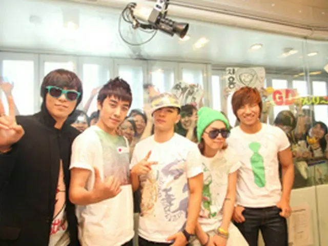 ＜DHC COUNTDOWN JAPAN＞の公開生放送に出演した＜BIG BANG＞