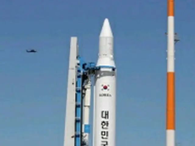 先月11日に公開された羅老号＝（聯合ニュース）