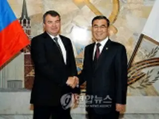 韓ロ国防相会談、北朝鮮問題への共助で合意
