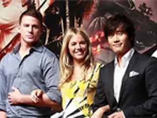 イ・ビョンホンら映画『G.I.ジョー』記者会見に出席した俳優陣
