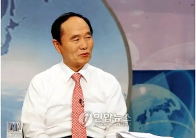 安長官。光州の放送局の討論会では羅老宇宙センターの活性化案について話し合った＝31日、光州（聯合ニュース）