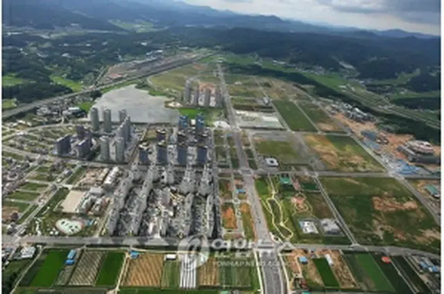 忠清北道・五松生命科学団地（道写真共同取材団提供）＝10日、清州（聯合ニュース）