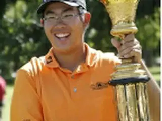 全米アマチュアゴルフ、アン・ビョンフンが最年少優勝