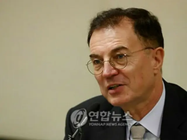 ドイツ出身で韓国国籍を取得した李参社長＝（聯合ニュース）