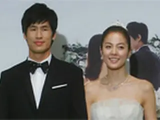 結婚会見を開いたキム・ソンウン＆チョン・ジョグク選手
