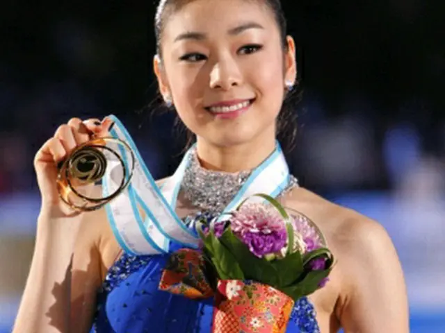ＧＰファイナルでのキム・ヨナ選手＝（聯合ニュース）
