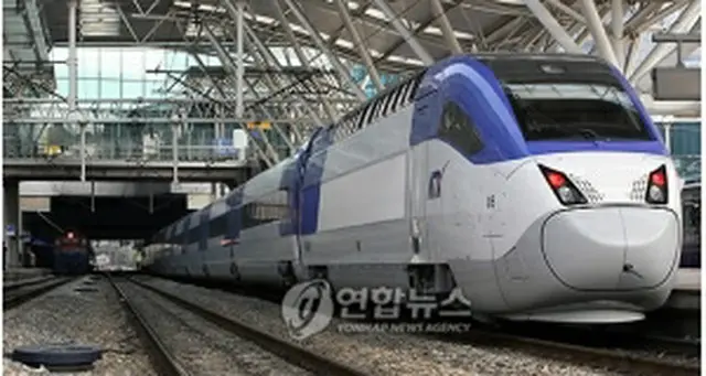 新型車両「KTX－II」＝（聯合ニュース）