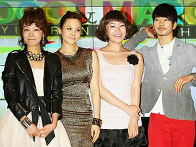 （左から）シン・ソユル、IVY、チョン・ジュリ、ジオ