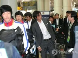 アジア大会サッカー韓国代表広州入り、金メダル目指す
