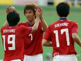 アジア大会サッカー、韓国が4－0でヨルダンに圧勝
