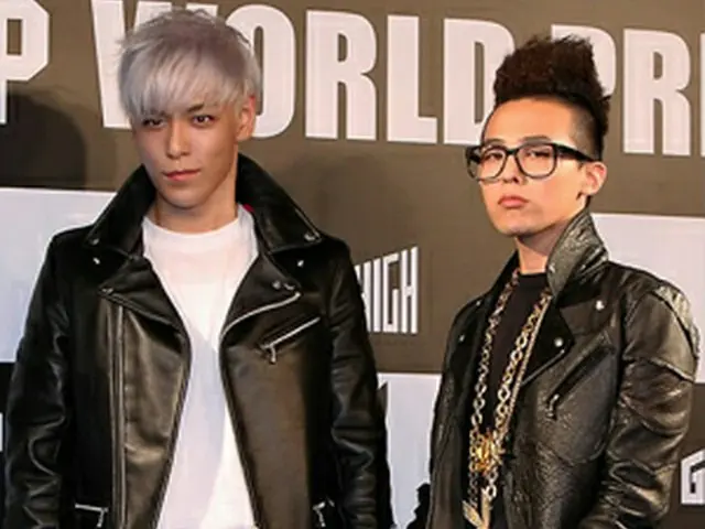 （左から）T.O.P、G-DRAGON