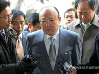 ハンファ金升淵会長が３度目の出頭、不正資金疑惑で