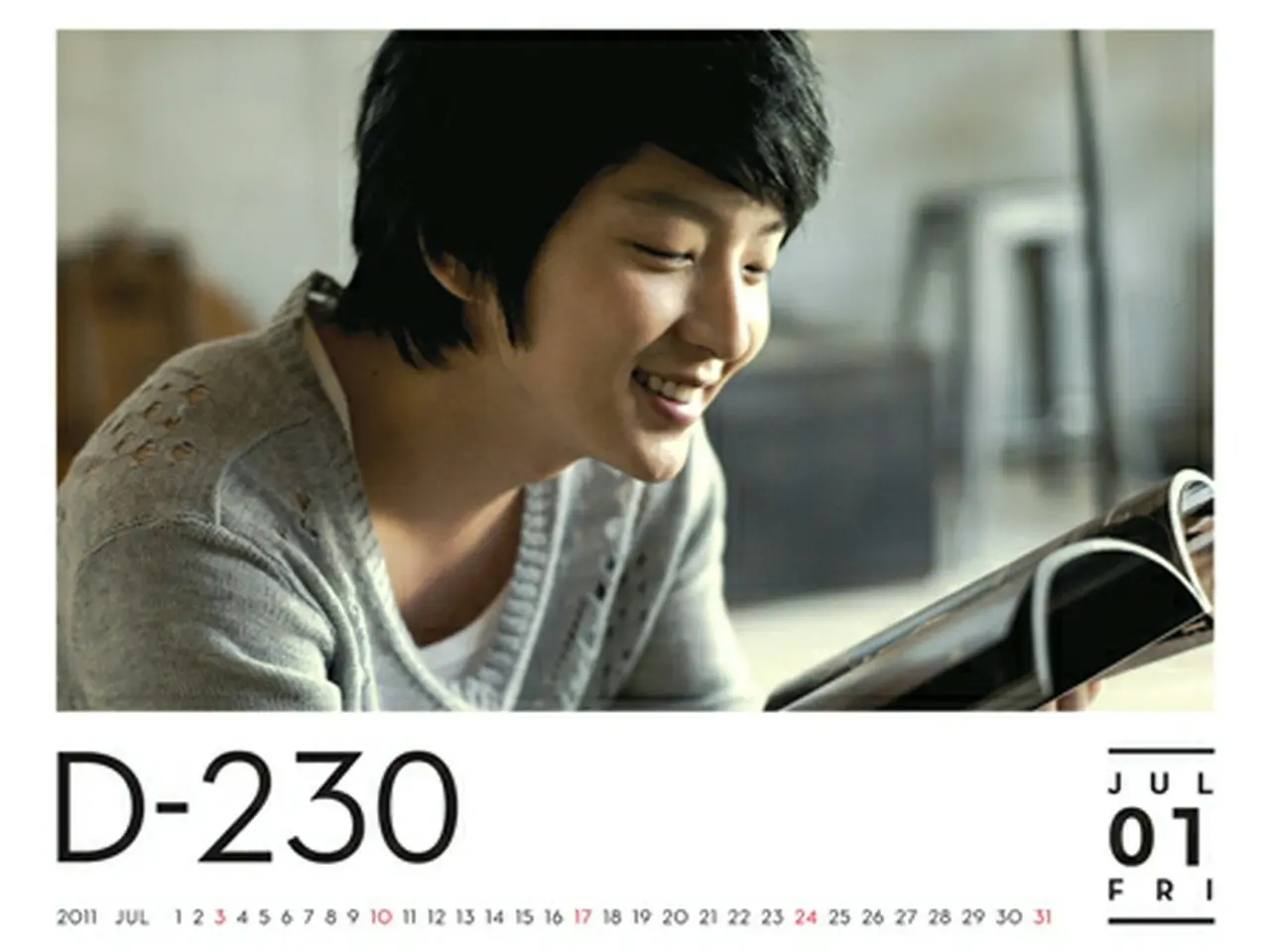 イ・ジュンギ　 カウントダウン　カレンダー イ・ジュンギ 除隊までをカウントダウンしたカレンダー発売へ