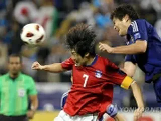 朴智星、日本戦で国際Aマッチ100試合達成