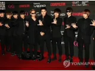昨年のgaonチャートで「SUPER JUNIOR」ら1位