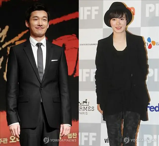 チョ・スンウ（左）とク・ヘソン（右）
