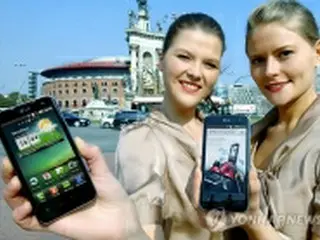 LG電子のデュアルコア搭載スマホ、欧州で発売