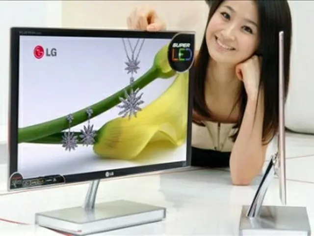 ＬＧ電子の発光ダイオード（ＬＥＤ）バックライト搭載液晶パネル＝（聯合ニュース）