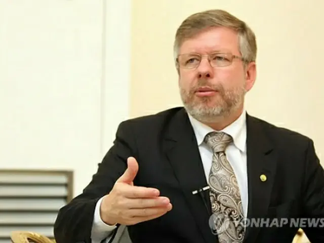 マイア・ブラジル下院議長＝17日、釜山（聯合ニュース）