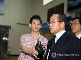 現代峨山社長らが訪朝、懸案協議の可能性も
