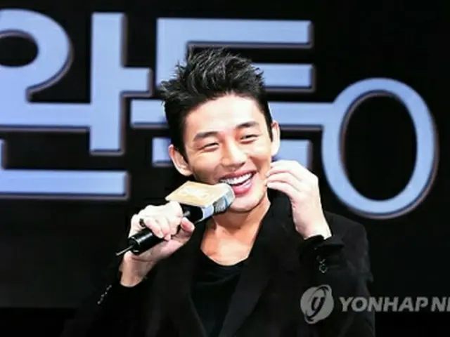 制作報告会に出席したユ・アイン=6日、ソウル(聯合ニュース)