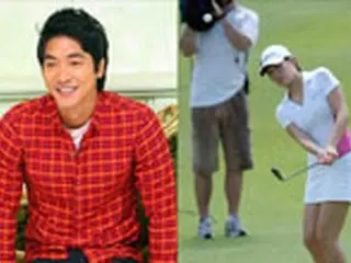 俳優マルコ、女子プロゴルファーと熱愛中
