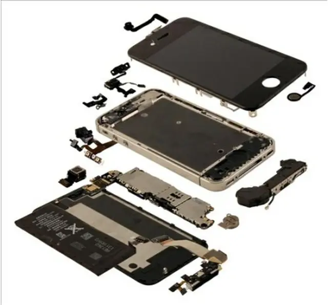 分解されたｉＰｈｏｎｅ４Ｓ＝（聯合ニュース）