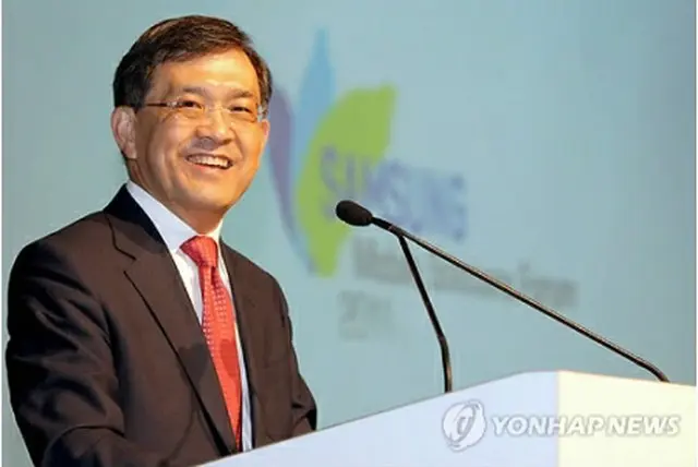 サムスン電子の副会長に昇格された権五鉉氏（資料写真）＝（聯合ニュース）