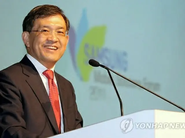 サムスン電子の副会長に昇格された権五鉉氏（資料写真）＝（聯合ニュース）