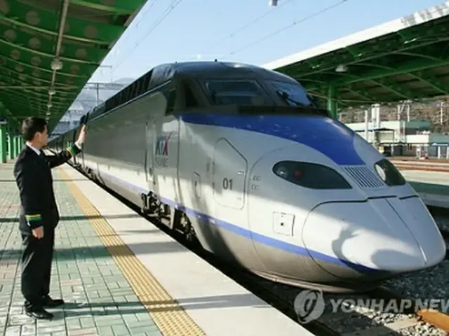 韓国高速鉄道（KTX）＝（聯合ニュース）