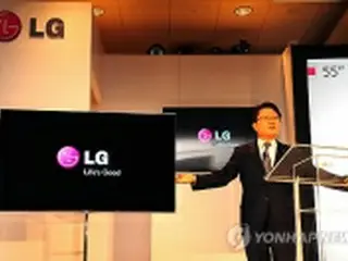 LG電子「大型3Dテレビのフルラインアップ披露」