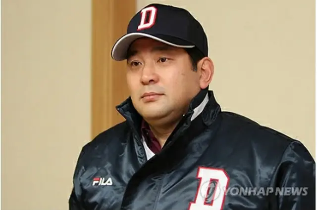 会見する伊東勤氏＝（聯合ニュース）