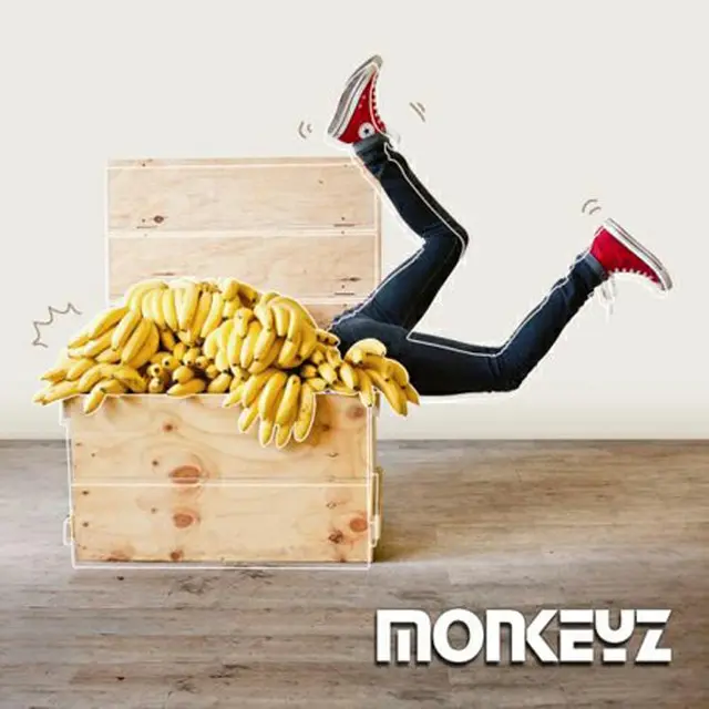 韓国インディーズバンド「Monkeyz」のCDジャケット写真