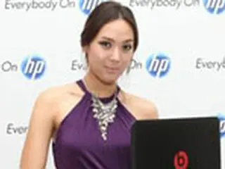 ユン・ミレ、韓国ヒューレット・パッカード広告モデルに