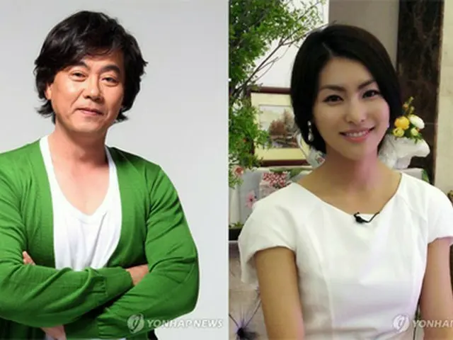 俳優イ・ビョンジュン（左）と女優キム・ジョンファ