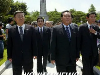 民族統一大祝典北朝鮮側代表団、平壌に向け帰国