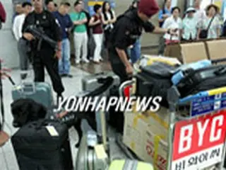 英テロ未遂受け、仁川・金海空港が保安強化