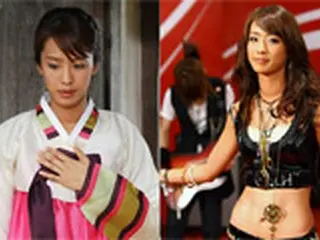 JEWELRYパク・チョンア　“韓服美女＆セクシーロッカー”で縦横無尽！
