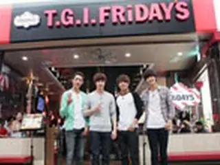 「CNBLUE」 人気ファミレスのCMモデルに